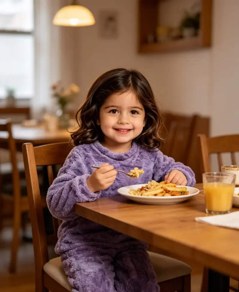 Pijama invierno de niña talla 2 - 1