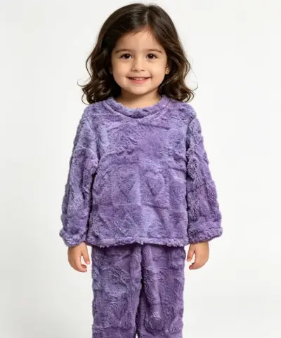 Pijama invierno de niña talla 2 - miniatura 3