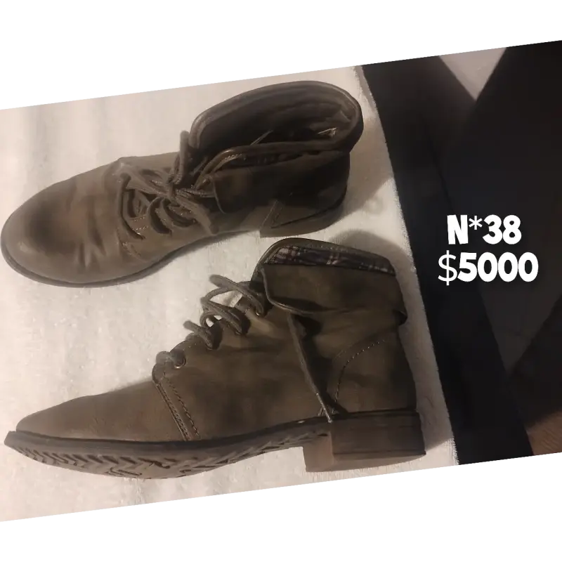 Botines marrones talla 38 - 1