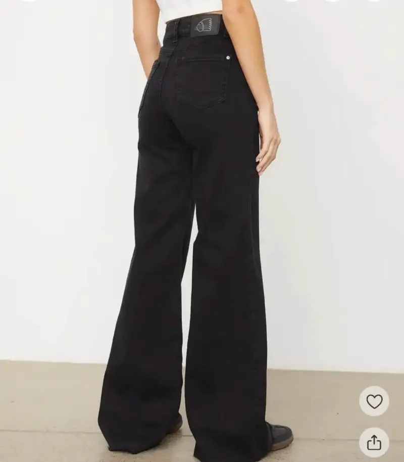 Jeans wide leg americanino talla 40 - 2
