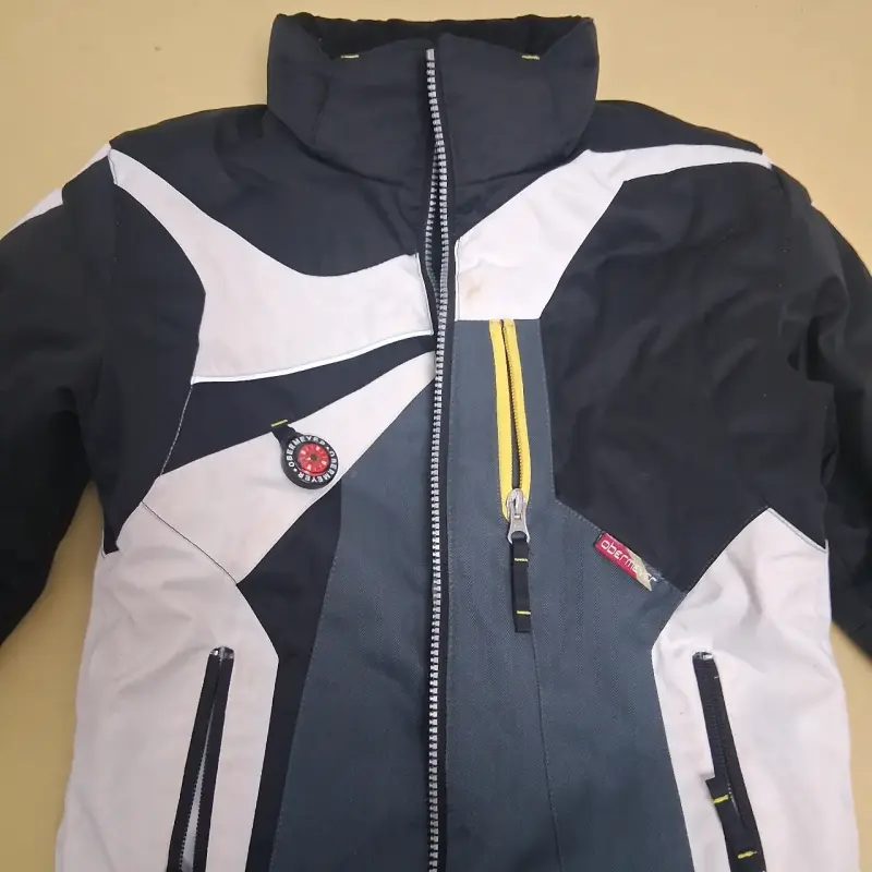 Chaqueta de ski negra y blanca Overmeyer - 1