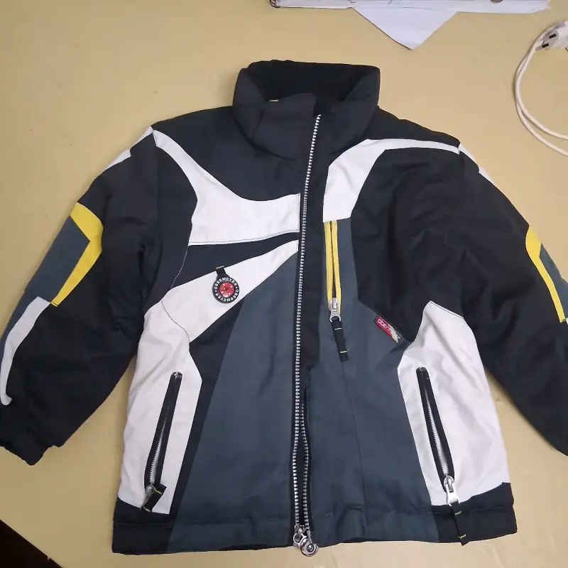 Chaqueta de ski negra y blanca Overmeyer - 5