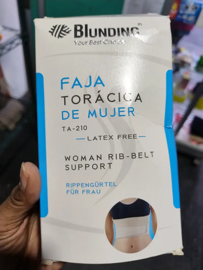 Faja torácica de mujer Blunding