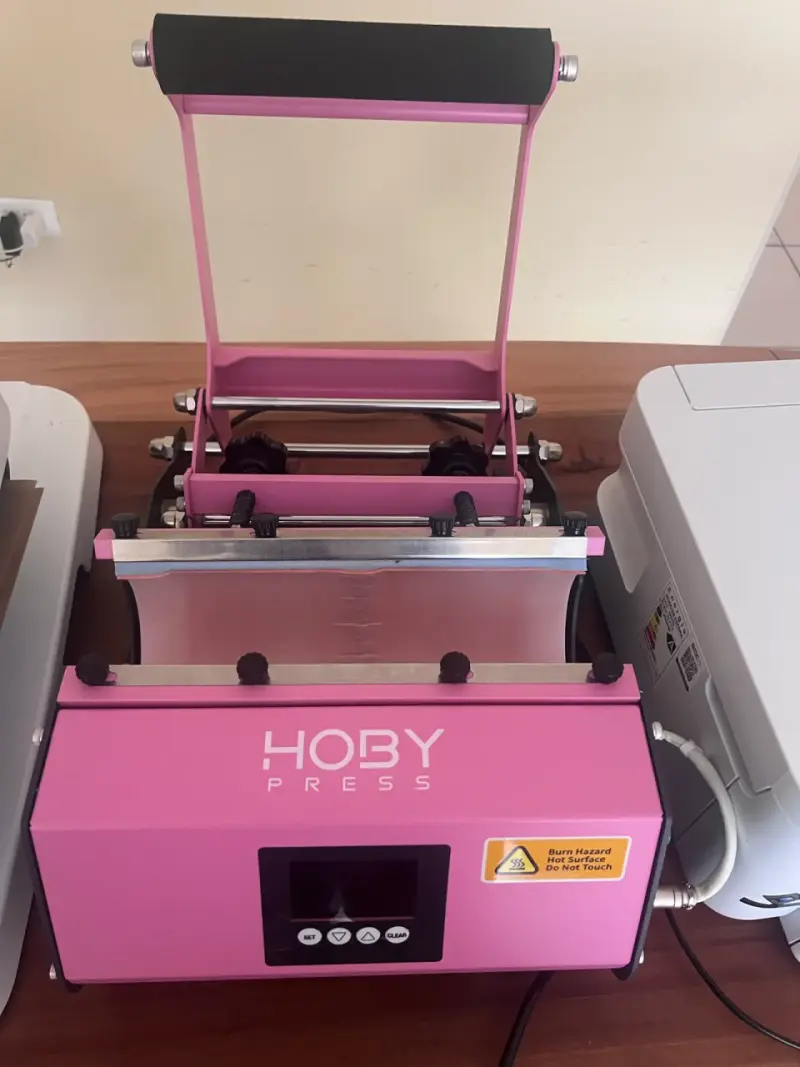 Prensa térmica Hoby rosa
