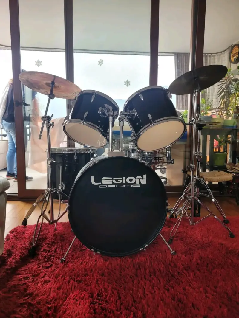Batería Legion completa negra - 1