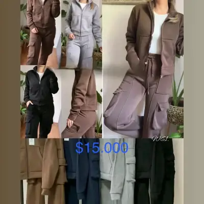 Conjunto deportivo mujer varios colores - miniatura 1