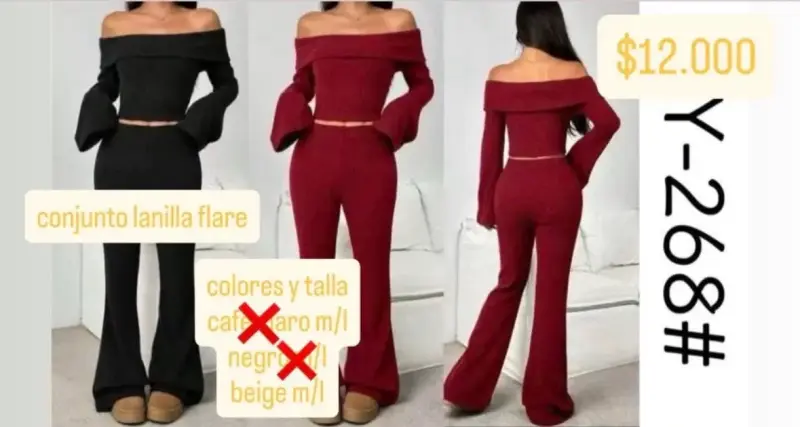 Conjunto deportivo mujer varios colores - 2