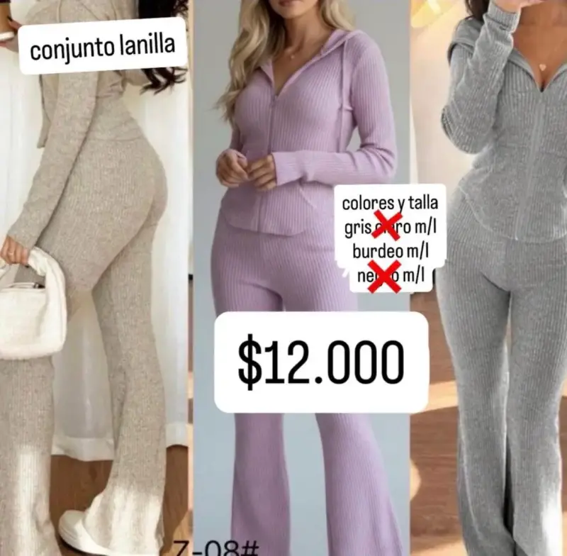 Conjunto deportivo mujer varios colores - 4