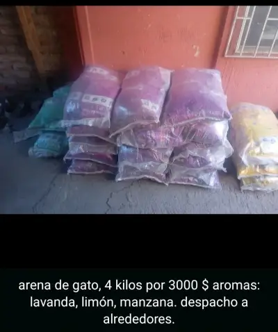 Arena para gatos Tidy Cats lavanda - miniatura 2
