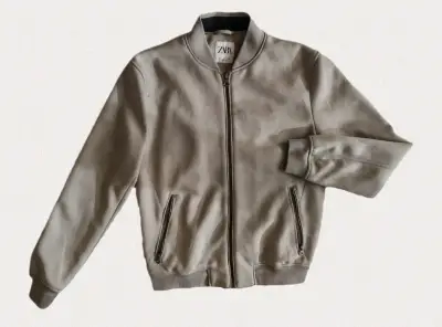 Chaqueta Zara gris - miniatura 2