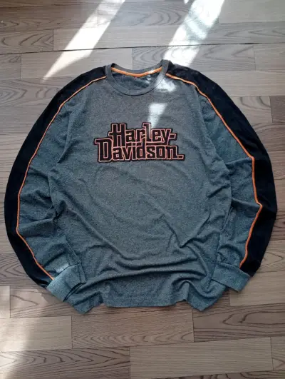 Polera Harley Davidson gris - miniatura 1