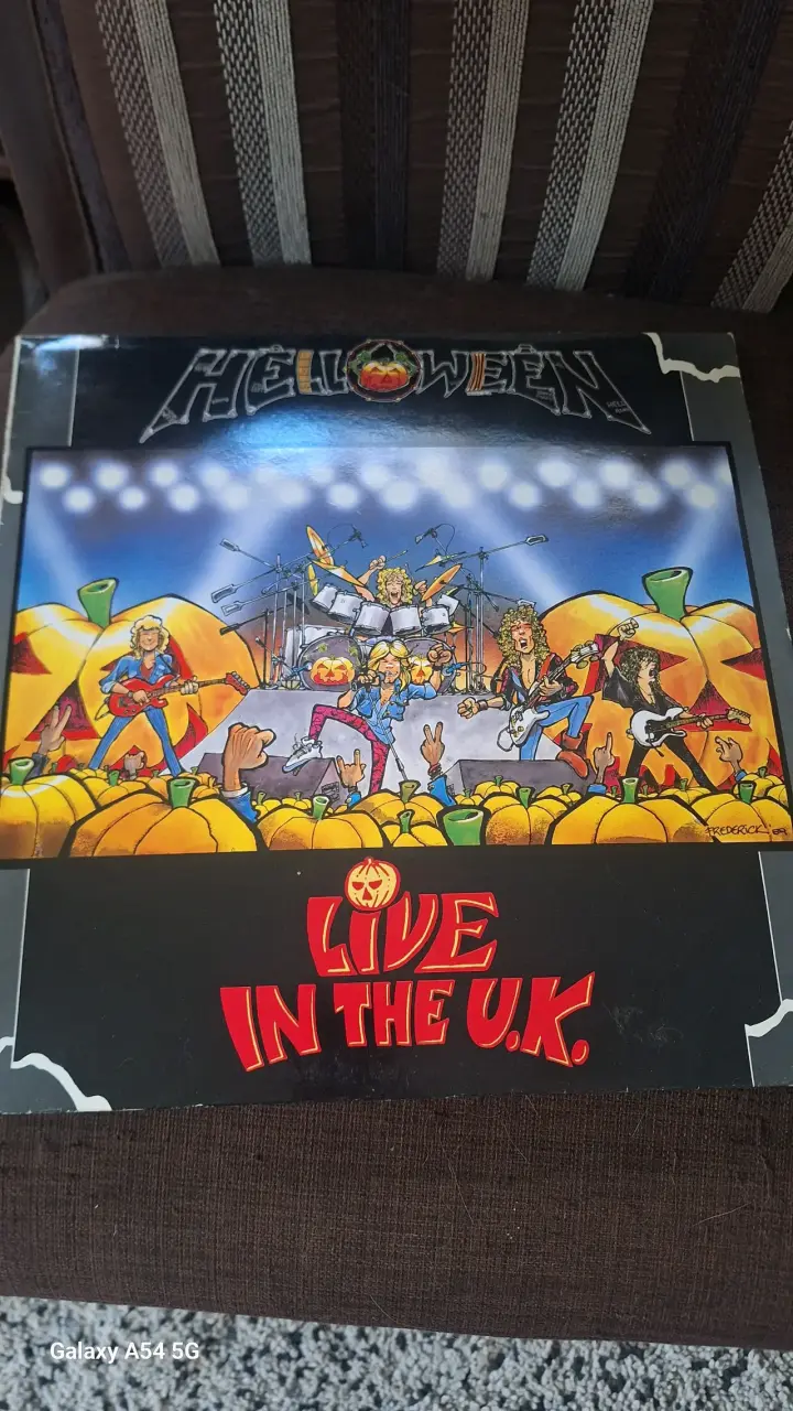 Vinilo Helloween Live in the UK
