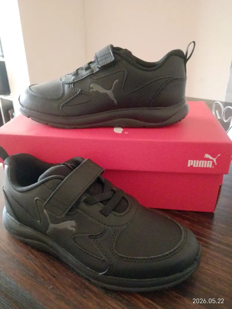 Zapatillas negras Puma unisex