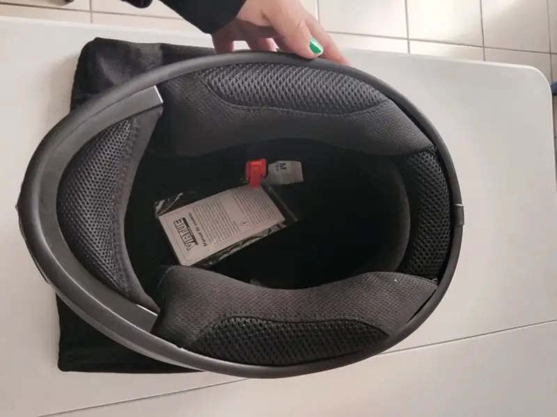 Casco moto Rappi negro - 2