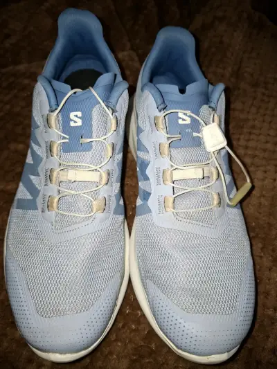 Zapatillas deportivas Salomón celestes - miniatura 1