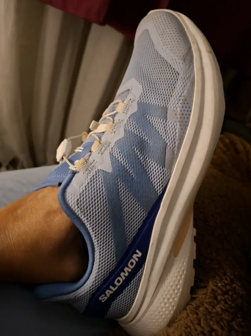 Zapatillas deportivas Salomón celestes - 3