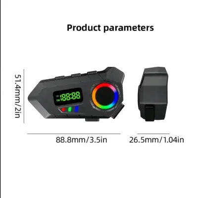 Intercomunicador para Casco con luces LED - miniatura 4