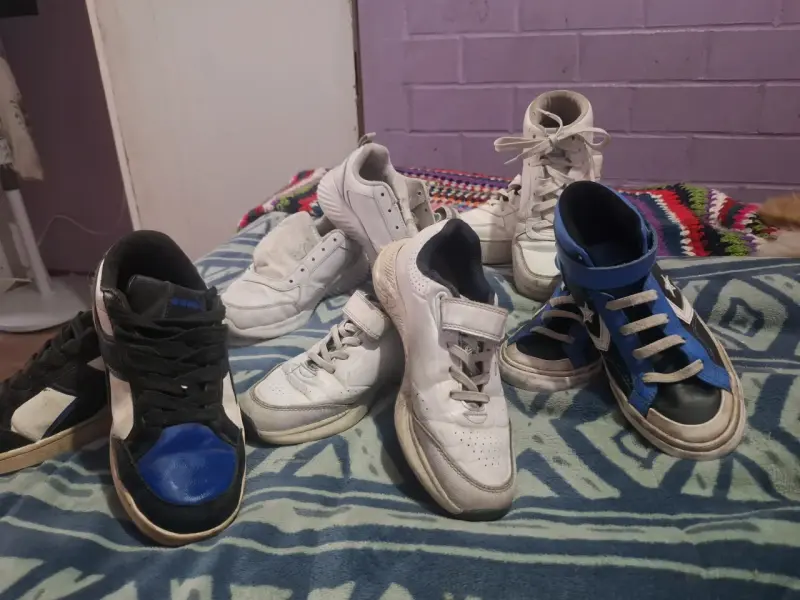 Lote de zapatillas variadas