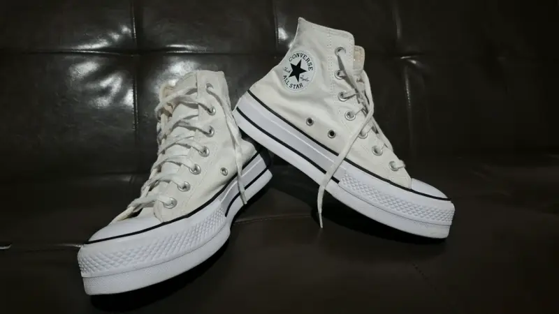 zapatilla converse blancas - 2