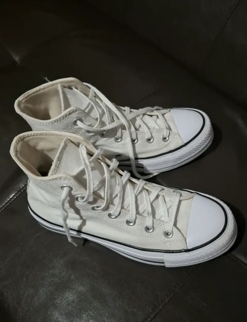 zapatilla converse blancas - 4