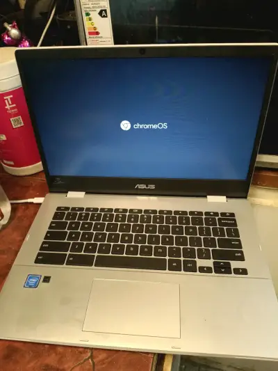 Chromebook Asus gris plata - miniatura 4