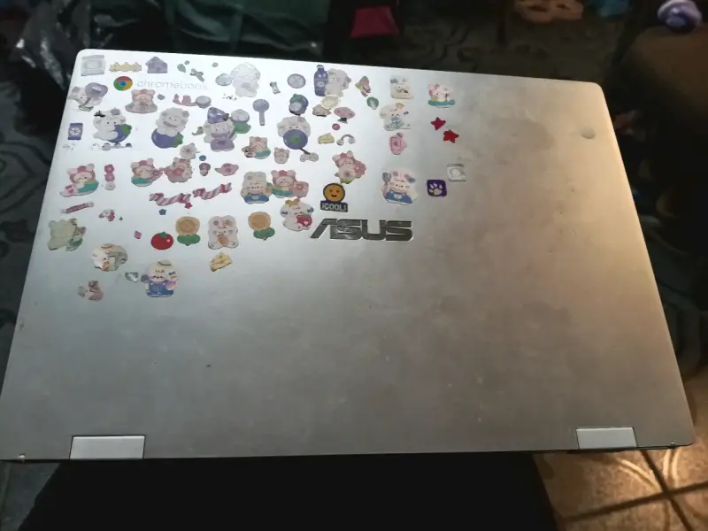 Chromebook Asus gris plata - 5