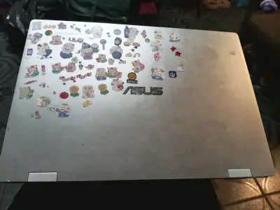 Chromebook Asus gris plata - miniatura 5