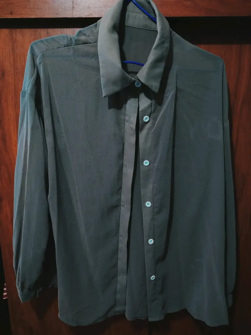Camisa azul marca Marquis - 4