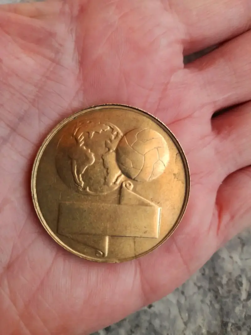 MEDALA Mundial CHILE 1962 ORIGINAL IMPECABLE - 3