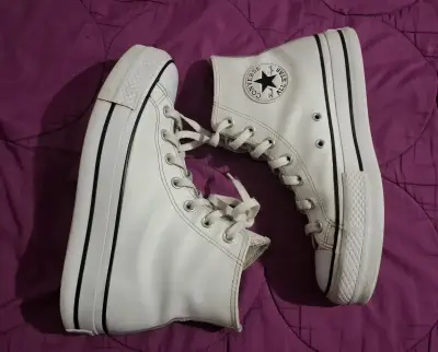 zapatilla converse blancas - miniatura 2