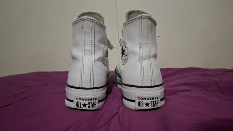 zapatilla converse blancas - 5