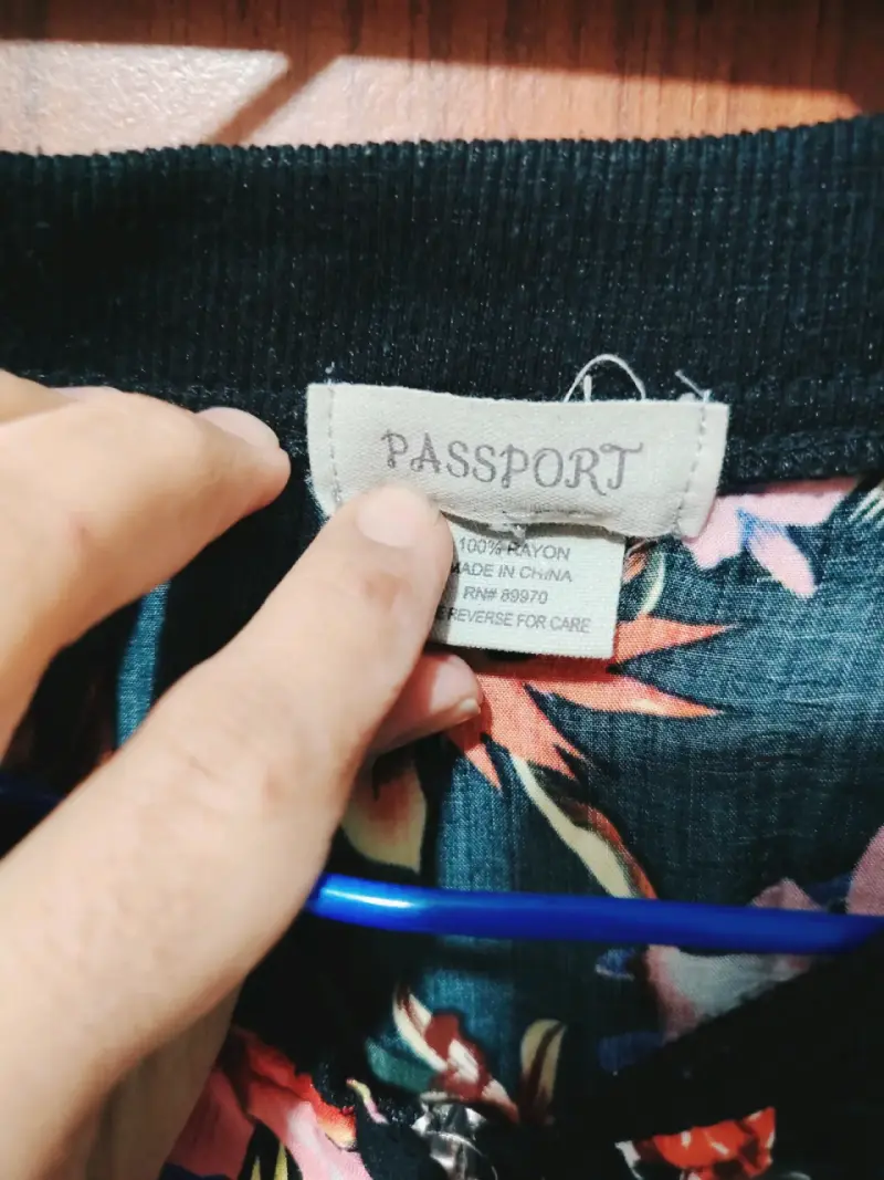 Chaqueta delgada floral Passport - 1