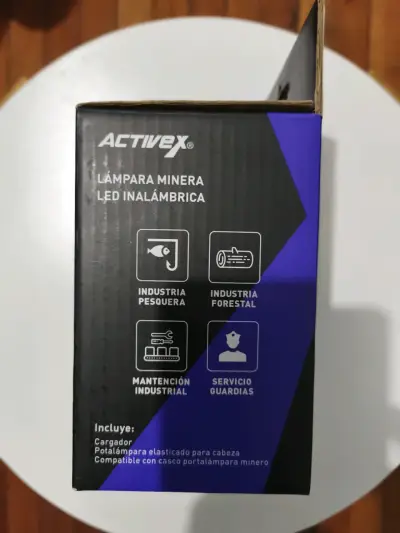 🔵🔵🔦Lámpara Minera LED Activex⚫🔵 - miniatura 3