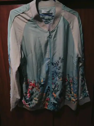 Chaqueta bomber floral mujer - miniatura 1