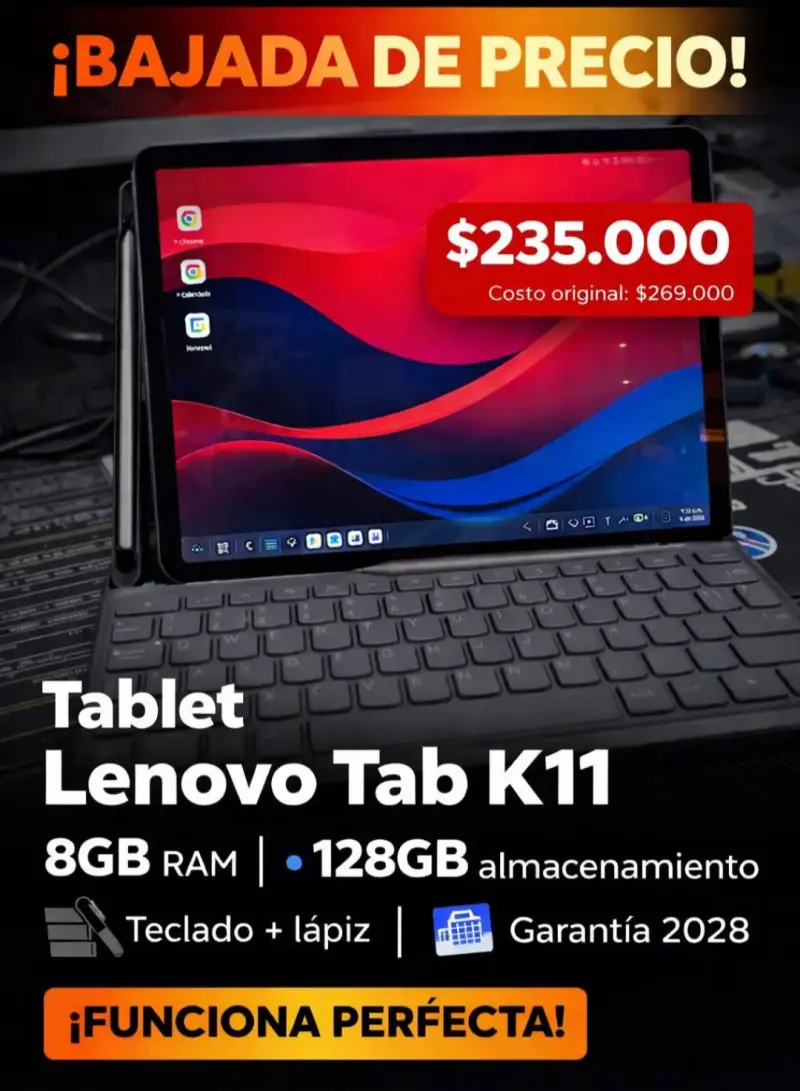 Tablet Lenovo Tab K11 8GB - 1