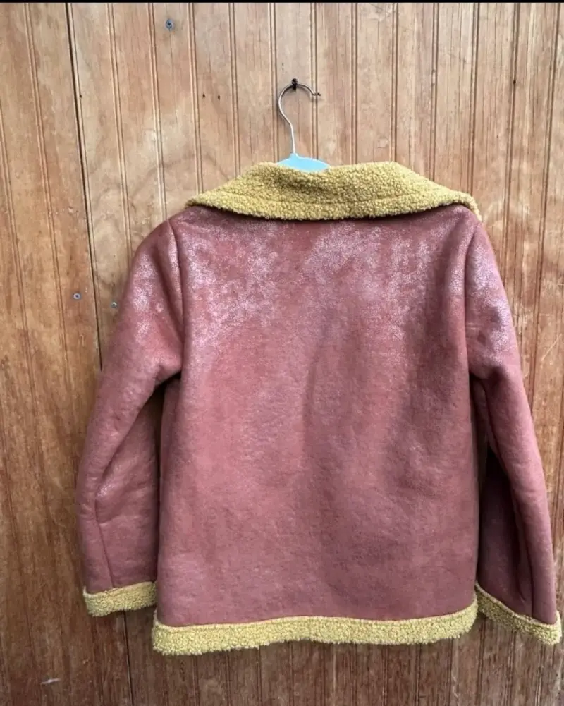Chaqueta abrigada bicolor - 4