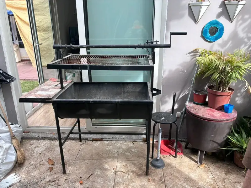 Parrilla de fierro para asados - 3
