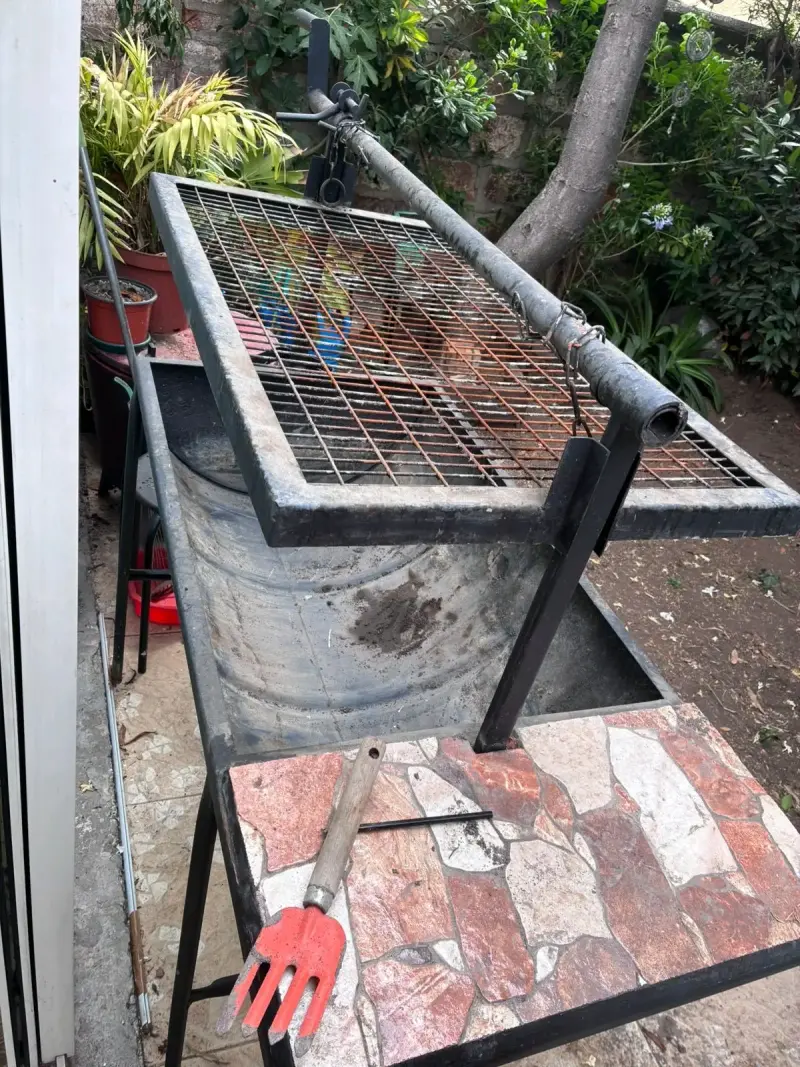 Parrilla de fierro para asados - 4