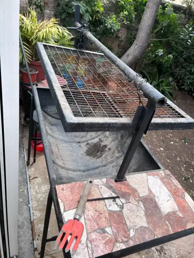 Parrilla de fierro para asados - miniatura 4