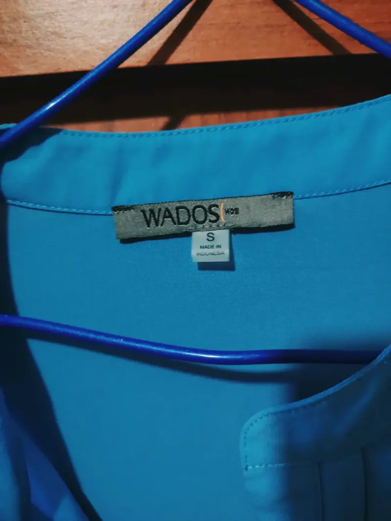 Blusa azul Wados talla S - 1