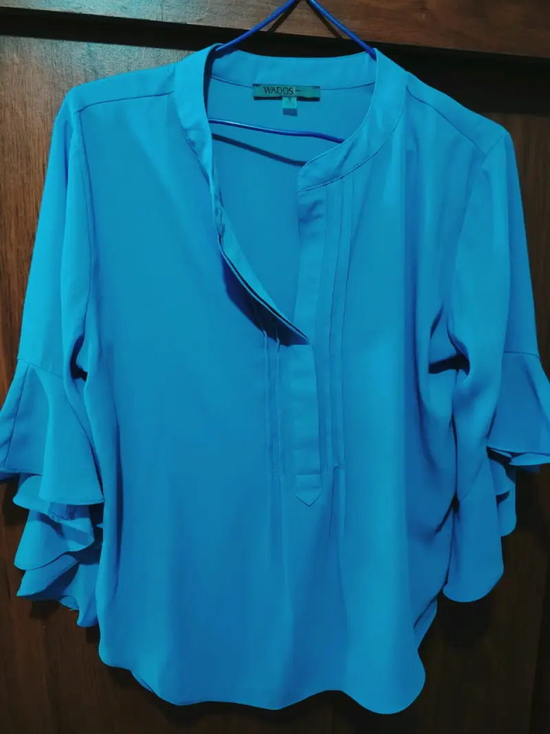 Blusa azul Wados talla S - 2