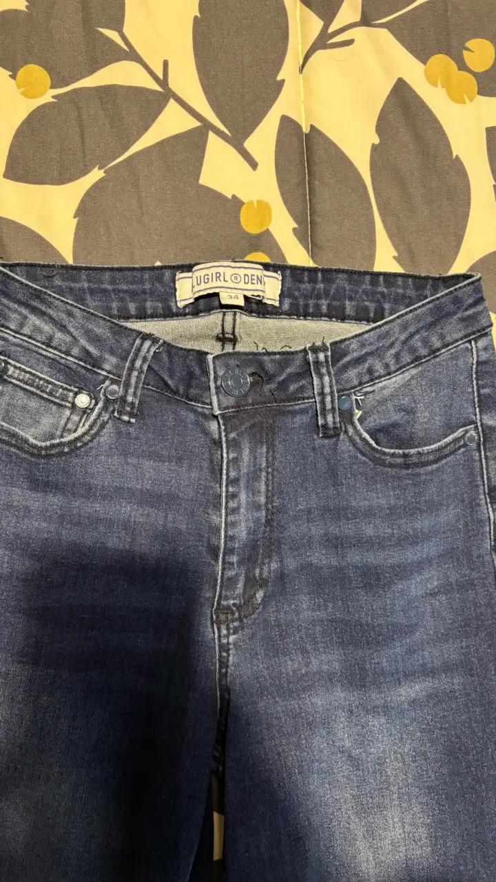 Jeans azul flare clásico - 2