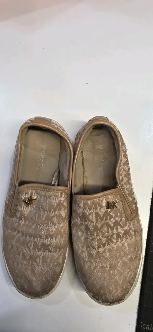 Zapatos slip-on marrones estampados - 6