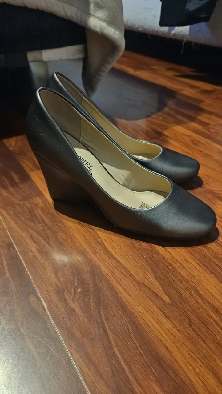Zapatos de tacón plateados mujer - 1