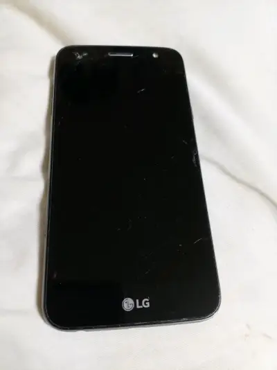 Smartphone LG negro usado - miniatura 1