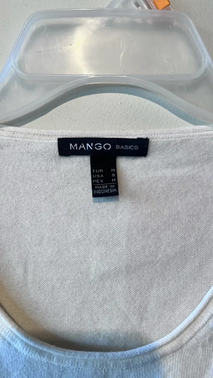 Vestido blanco Mango - 2
