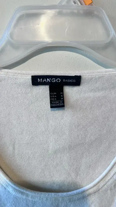 Vestido blanco Mango - miniatura 2