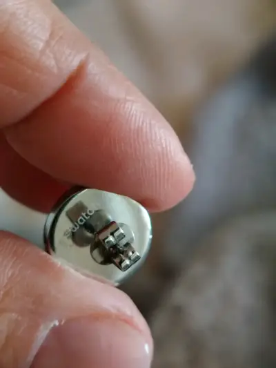 Juego de anillos y aretes coloridos - miniatura 2