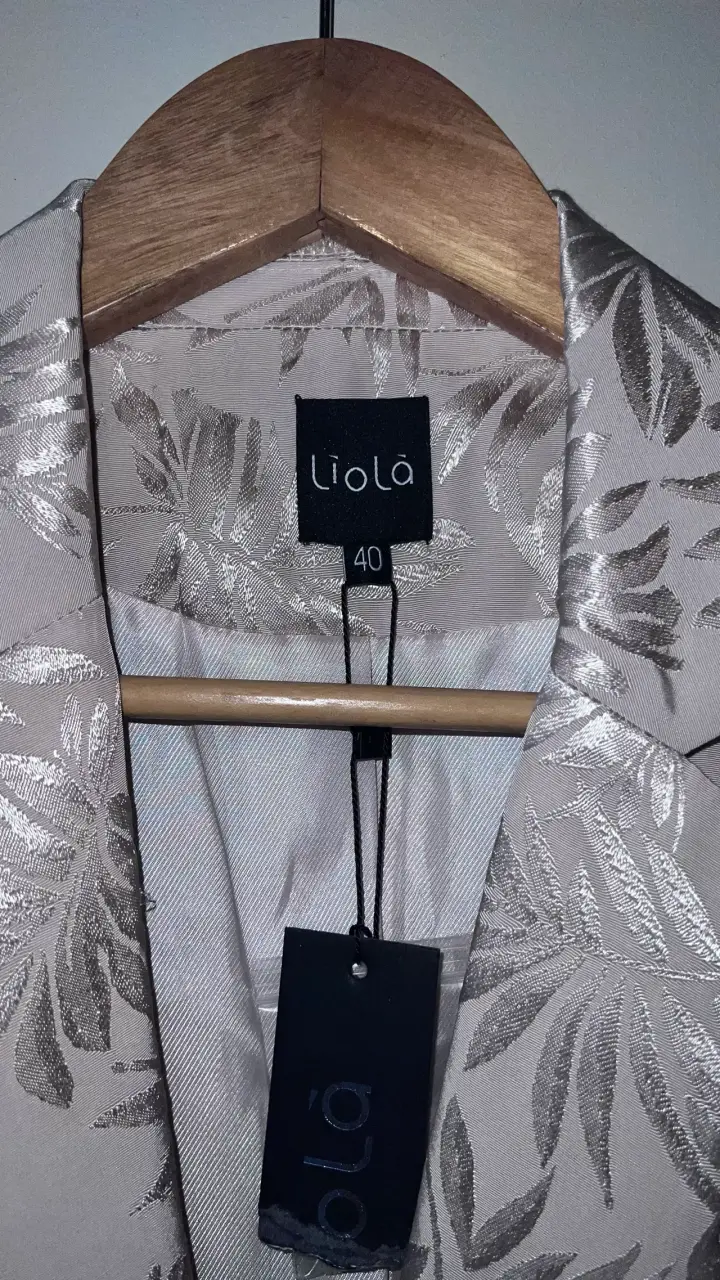 Blazer floral beige Liola - 2