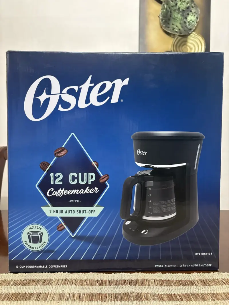 Cafetera Oster 12 tazas